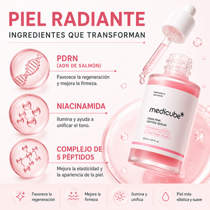 Medicube PDRN – Sérum Rejuvenecedor Piel de Vidrio